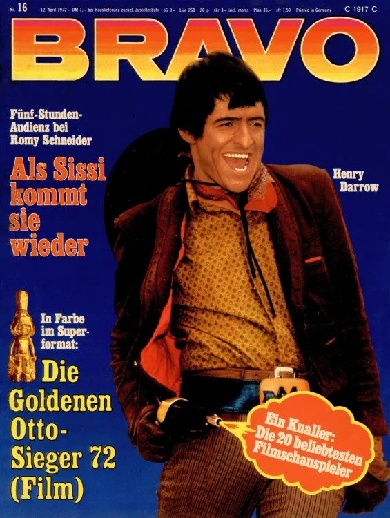 Bravo Lehti Saksa 1972-16 Alkuperäinen painos