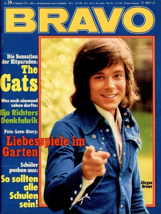 Bravo Magazin Deutschland 1972-39 Cameron Diaz