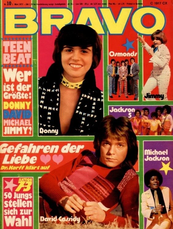 Bravo Magazine Germany 1973-10 Original Print Issue