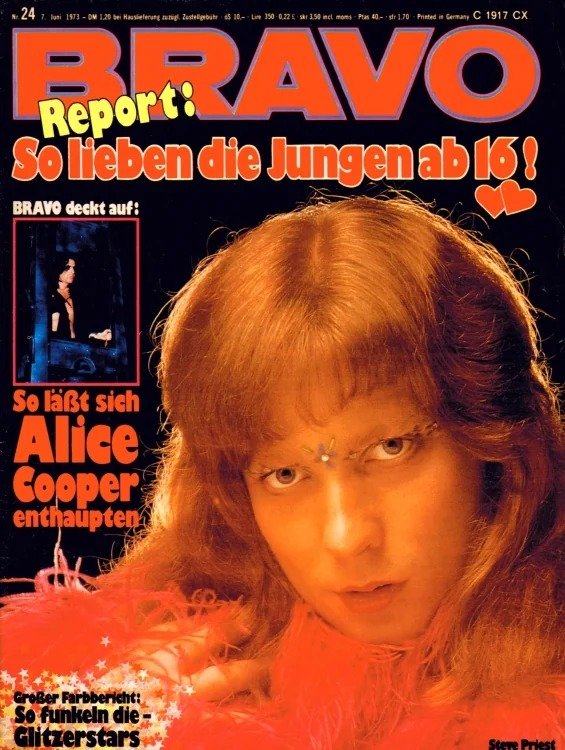 Bravo Lehti Saksa 1973-24 Alkuperäinen painos