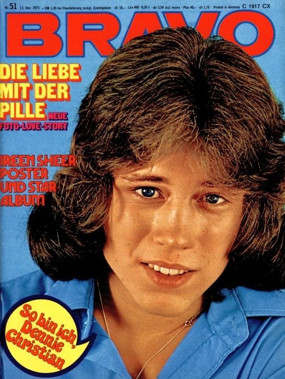 Bravo Lehti Saksa 1973-51 Alkuperäinen painos