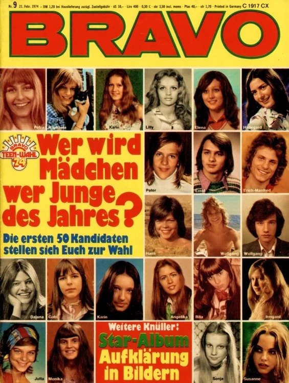 Bravo Lehti Saksa 1974-09 Alkuperäinen painos
