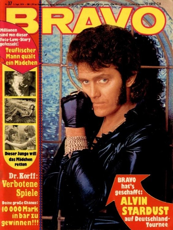 Bravo Magazine Allemagne 1974-37 Édition originale