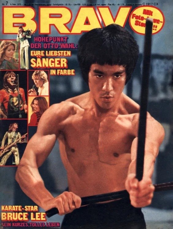 Bravo Lehti Saksa 1975-07 – Bruce Lee – Alkuperäinen painos