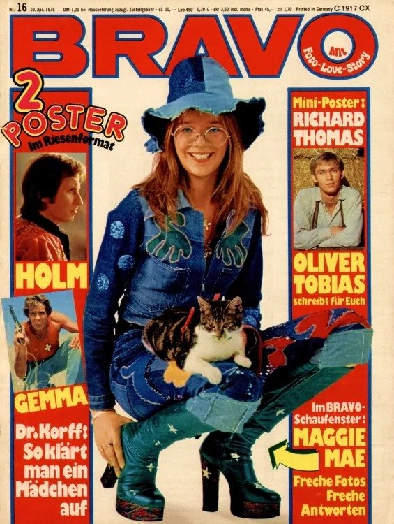Bravo Magasin Tyskland 1975-16 Originaludgave