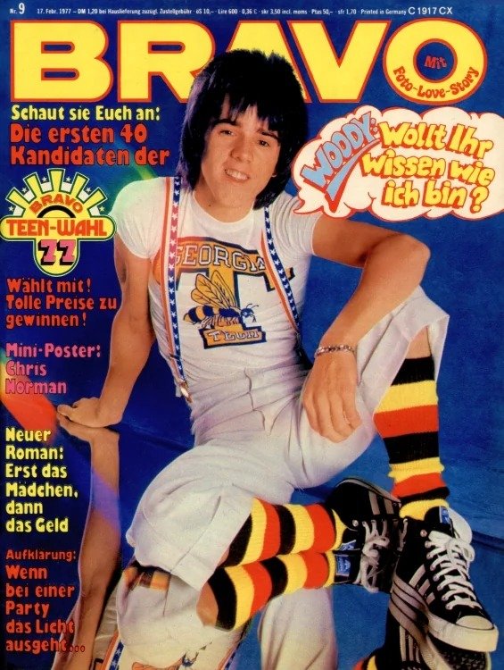 Bravo Lehti Saksa 1977-09 – Woody Woodhams Chris Norman – Alkuperäinen painos