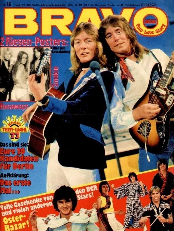 Bravo Magasin Tyskland 1977-16 Originaludgave