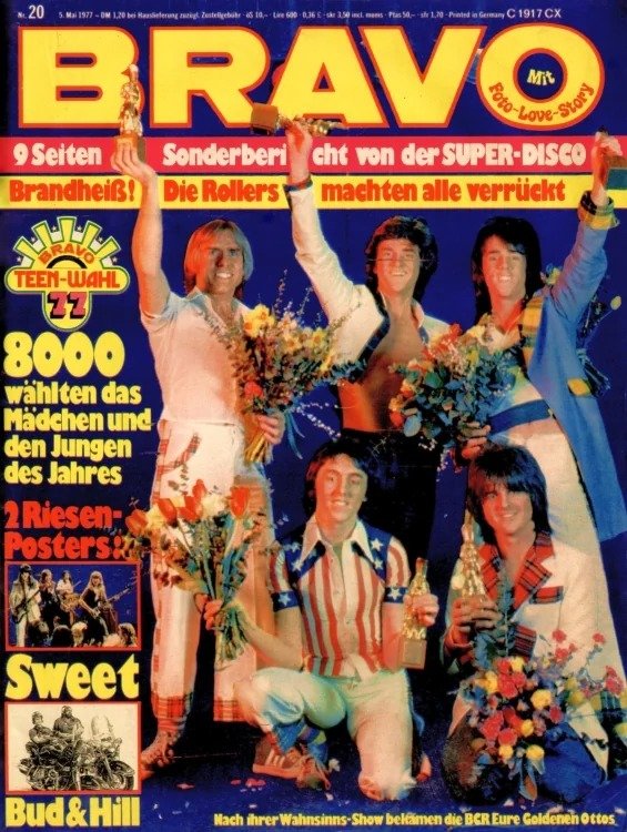 Bravo Lehti Saksa 1977-20 Alkuperäinen painos