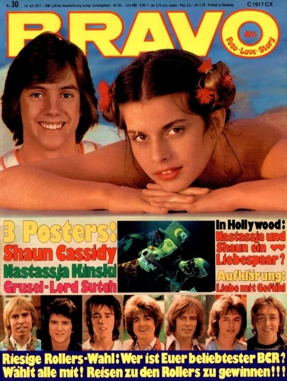 Bravo Lehti Saksa 1977-30 Alkuperäinen painos