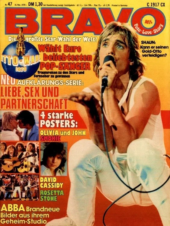 Bravo Lehti Saksa 1978-47 Alkuperäinen painos