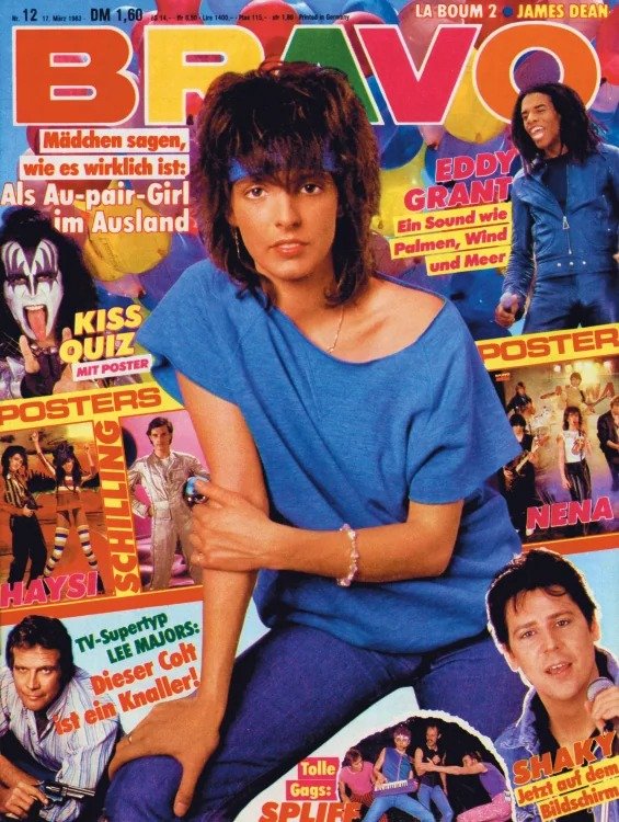 Bravo Lehti Saksa 1983-12 – Limahl John Travolta Gazebo Spider Murphy Gang Kajagoogoo – Alkuperäinen painos