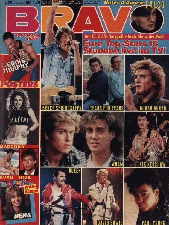 Bravo Lehti Saksa 1985-29 Alkuperäinen painos