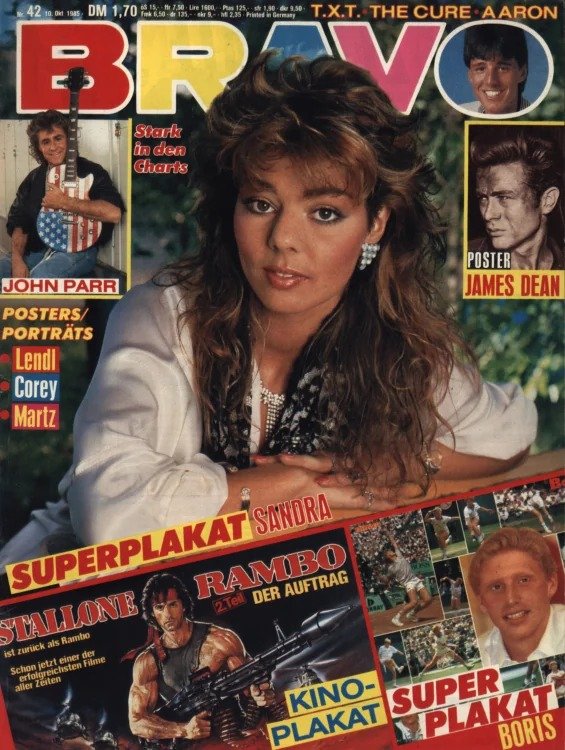 Bravo Lehti Saksa 1985-42 Alkuperäinen painos