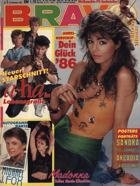 Bravo Lehti Saksa 1986-01 Alkuperäinen painos