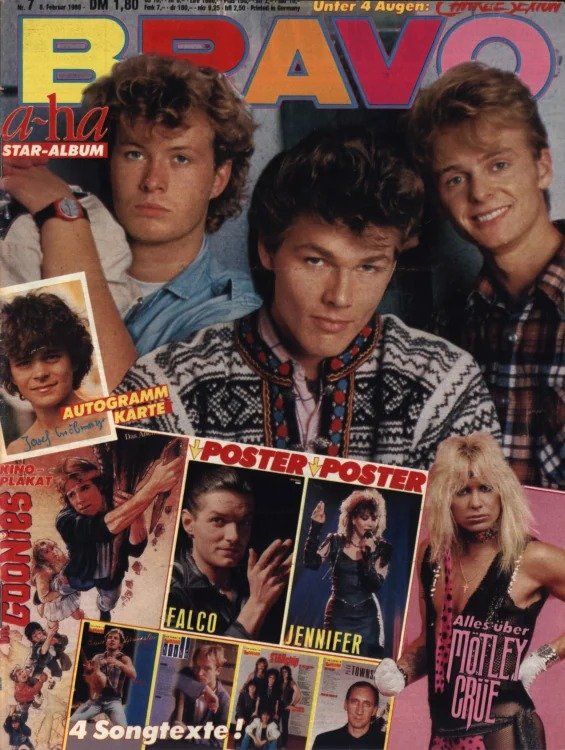 Bravo Lehti Saksa 1986-07 Alkuperäinen painos