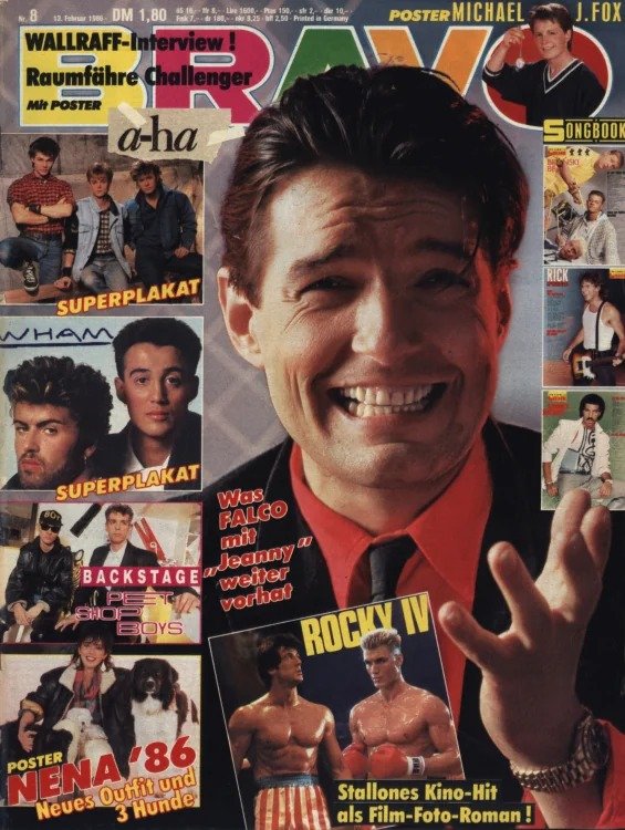 Bravo Lehti Saksa 1986-08 Alkuperäinen painos
