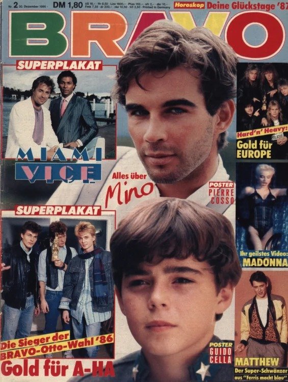Bravo Lehti Saksa 1987-02 Alkuperäinen painos
