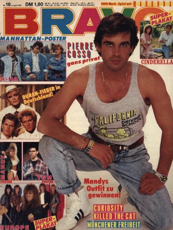 Bravo Lehti Saksa 1987-16 Alkuperäinen painos