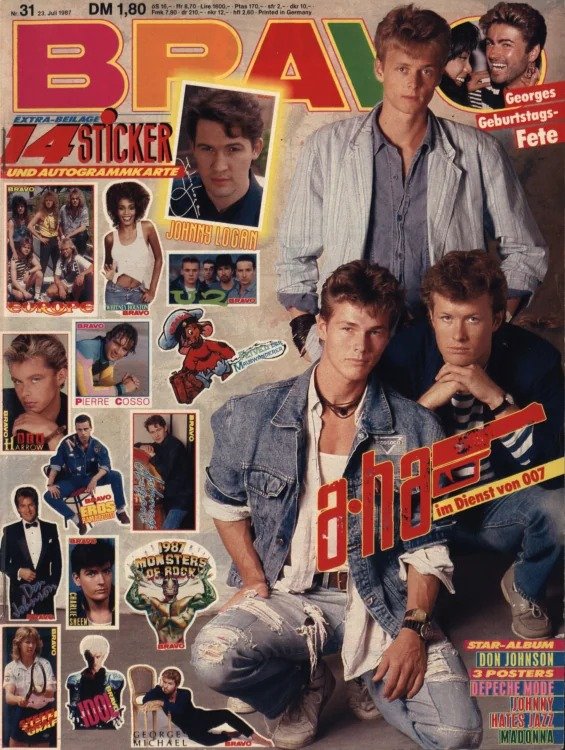 Bravo Lehti Saksa 1987-31 Alkuperäinen painos