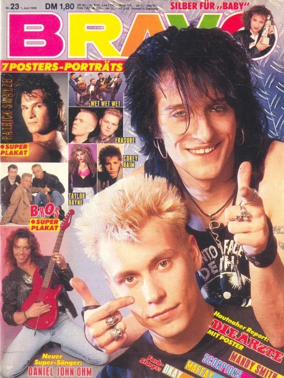 Bravo Lehti Saksa 1988-23 Alkuperäinen painos