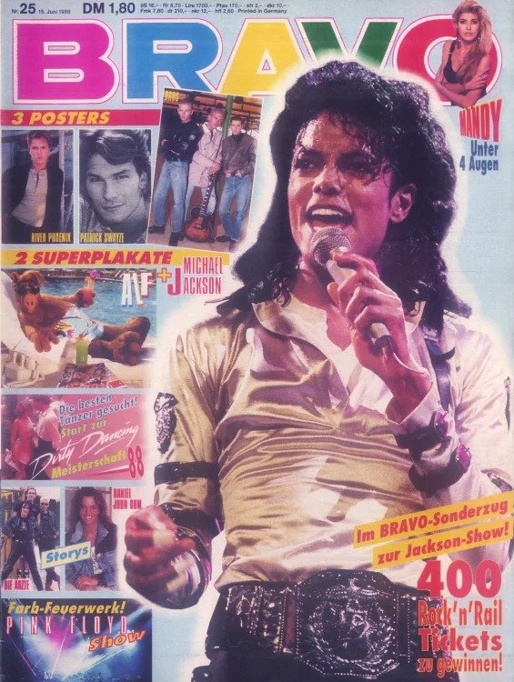 Bravo Lehti Saksa 1988-25 Alkuperäinen painos