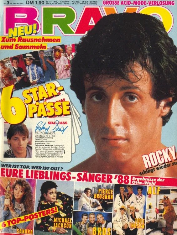 Bravo Lehti Saksa 1989-03 Alkuperäinen painos