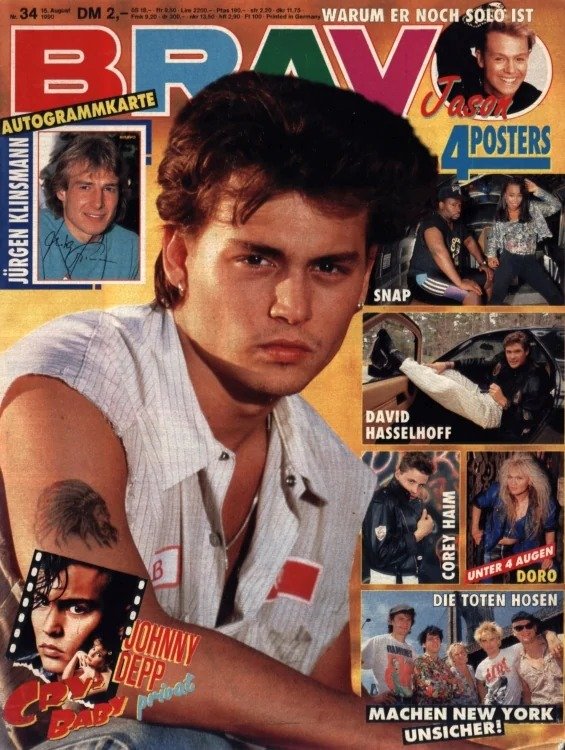 Bravo Magasin Tyskland 1990-34 Originaludgave