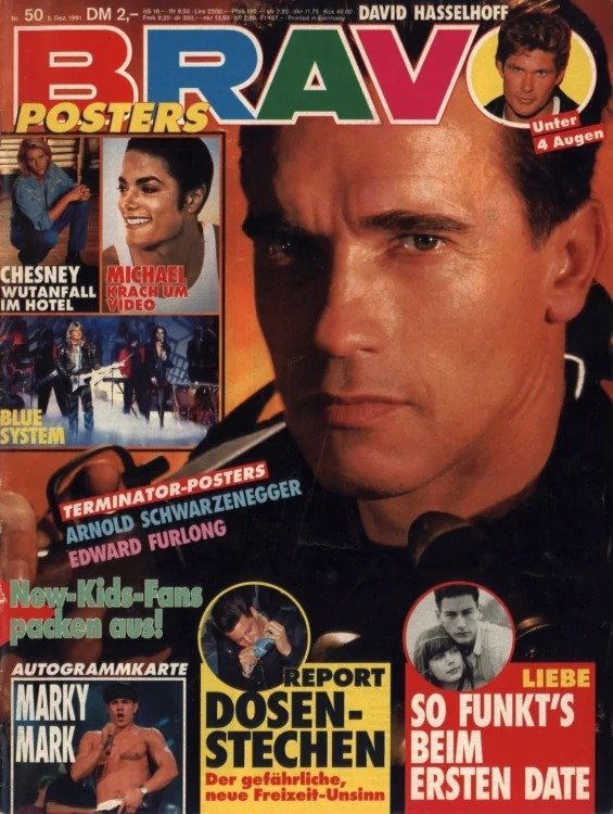 Bravo Lehti Saksa 1991-50 Alkuperäinen painos
