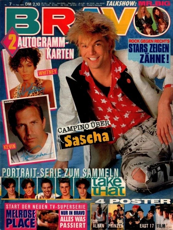 Bravo Lehti Saksa 1993-07 Alkuperäinen painos