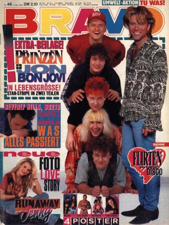 Bravo Lehti Saksa 1993-46 Alkuperäinen painos