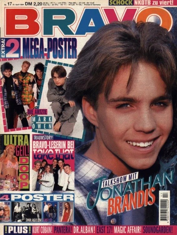 Bravo Lehti Saksa 1994-17 Alkuperäinen painos