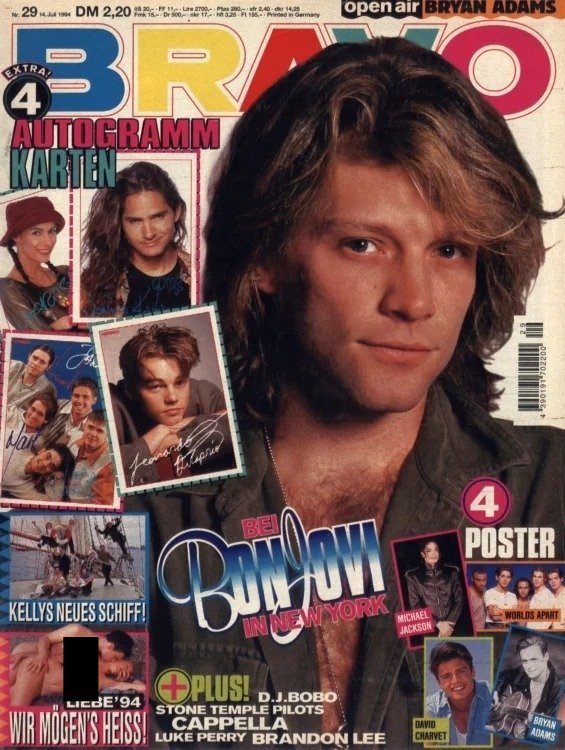 Bravo Magasin Tyskland 1994-29 Originaludgave