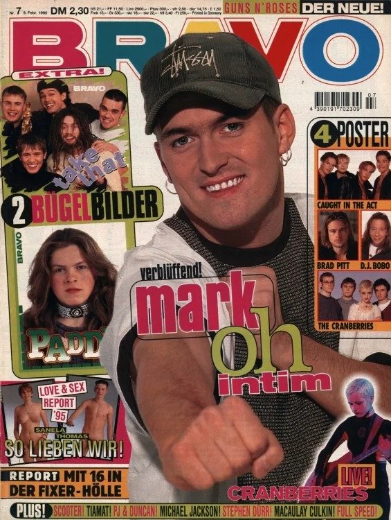 Bravo Lehti Saksa 1995-07 Alkuperäinen painos