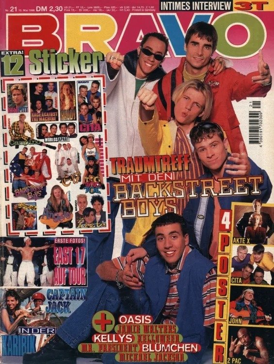 Bravo Magasin Tyskland 1996-21 Originaludgave