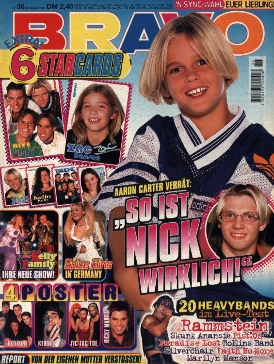 Bravo Lehti Saksa 1997-36 Alkuperäinen painos