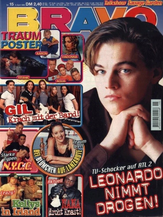 Bravo Lehti Saksa 1998-15 Alkuperäinen painos