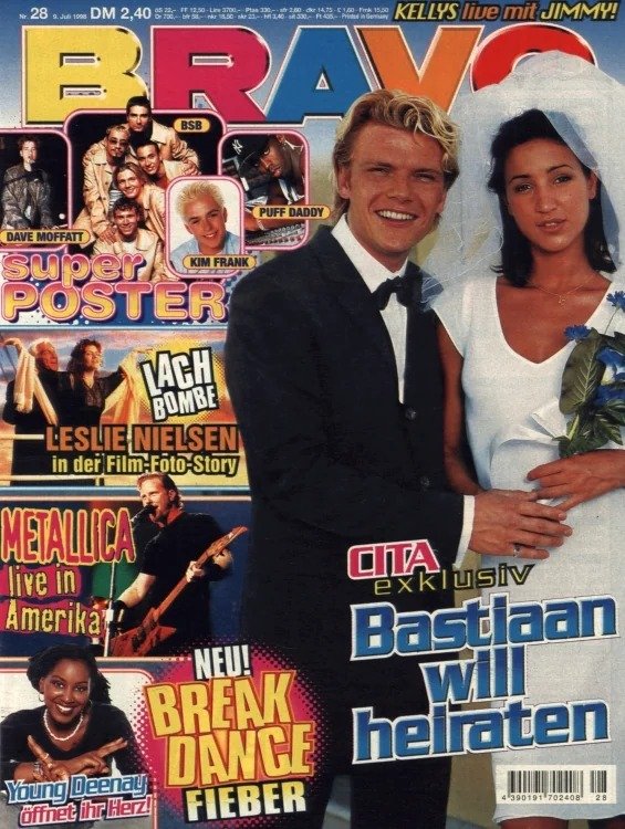 Bravo Lehti Saksa 1998-28 Alkuperäinen painos