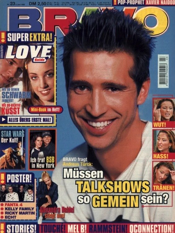 Bravo Magasin Tyskland 1999-23 – Dieter Bohlen Modern Talking – Originalutgåva