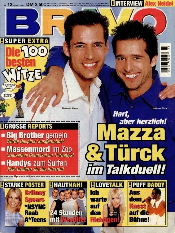 Bravo Rivista Germania 2000-12 Edizione originale