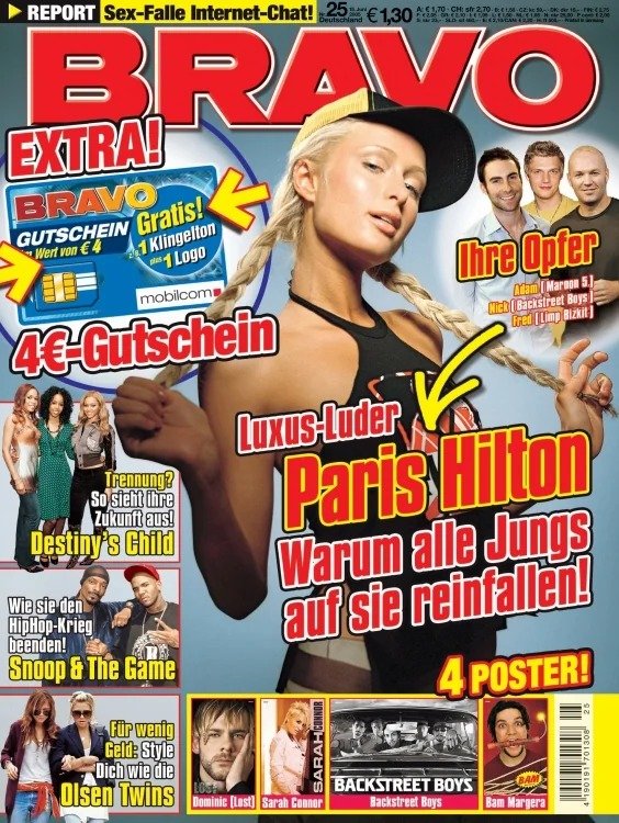 Bravo Lehti Saksa 2005-25 Alkuperäinen painos