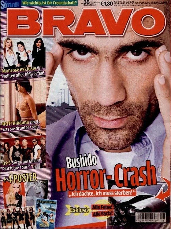 Bravo Magasin Tyskland 2007-38 Originaludgave
