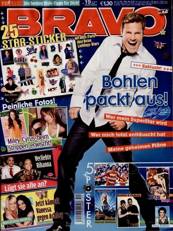 Bravo Magasin Tyskland 2008-19 Originaludgave