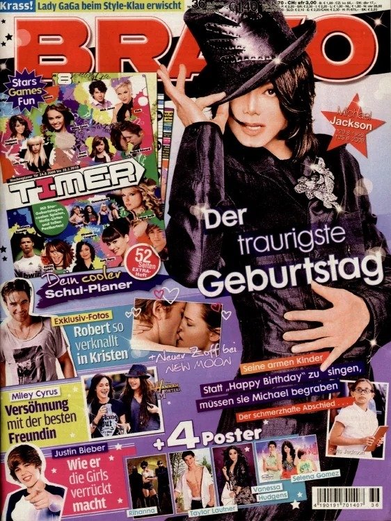 Bravo Tijdschrift Duitsland 2009-36 Originele uitgave