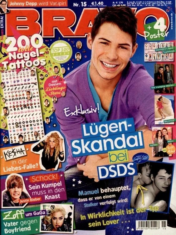 Bravo Magasin Tyskland 2010-15 Originaludgave