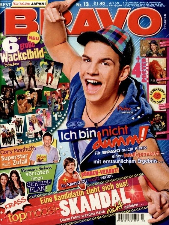 Bravo Magasin Tyskland 2011-13 Originaludgave