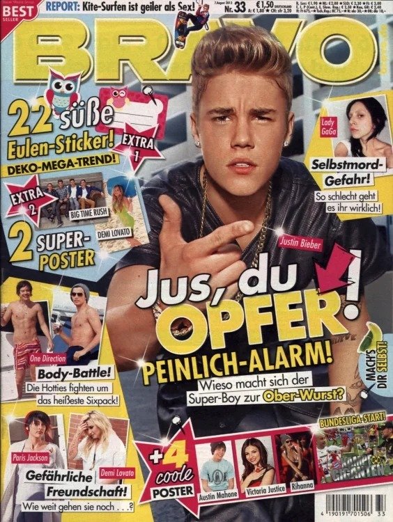 Bravo Magasin Tyskland 2013-33 Originaludgave