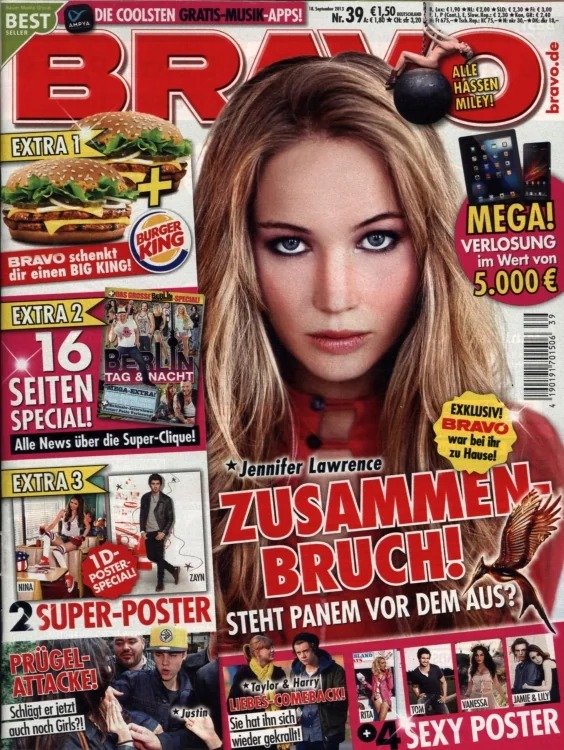 Bravo Lehti Saksa 2013-39 Alkuperäinen painos