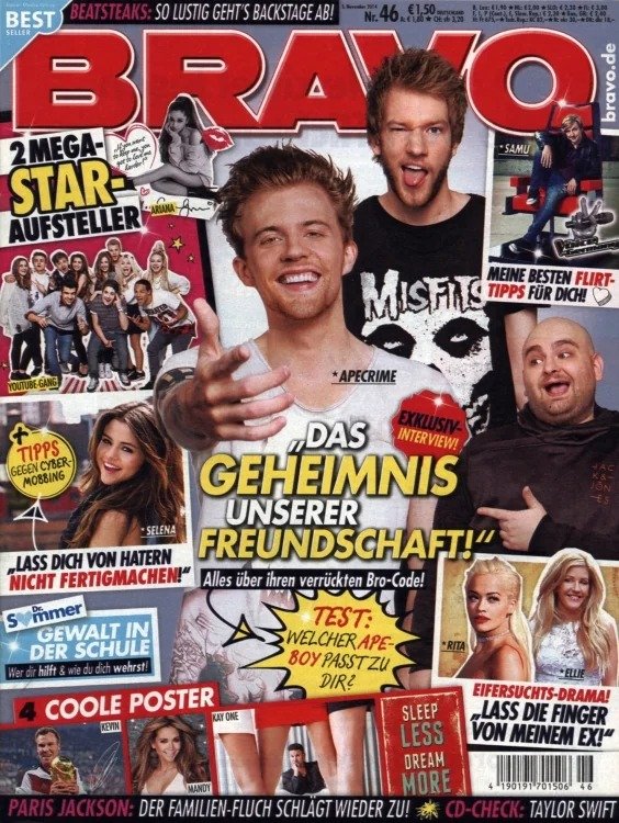 Bravo Lehti Saksa 2014-46 Alkuperäinen painos