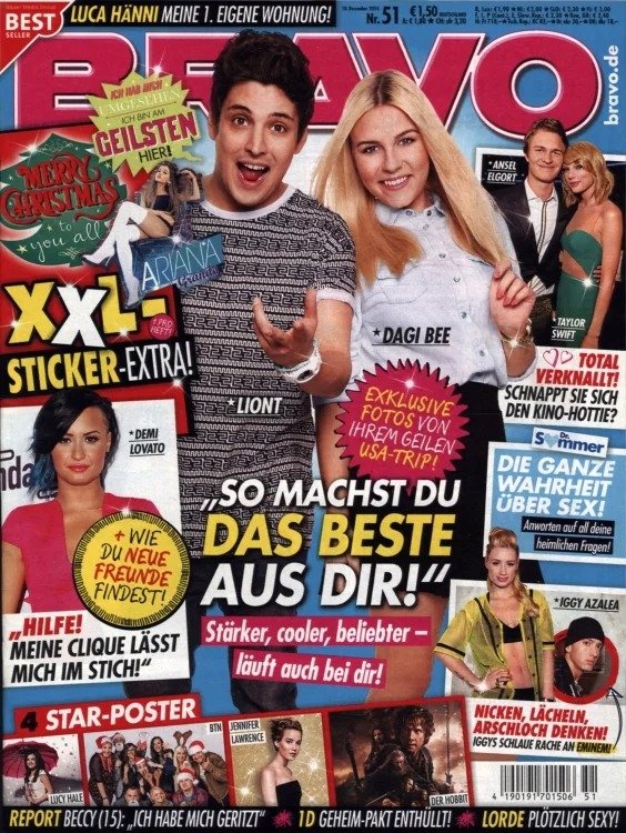 Bravo Magasin Tyskland 2014-51 Originaludgave