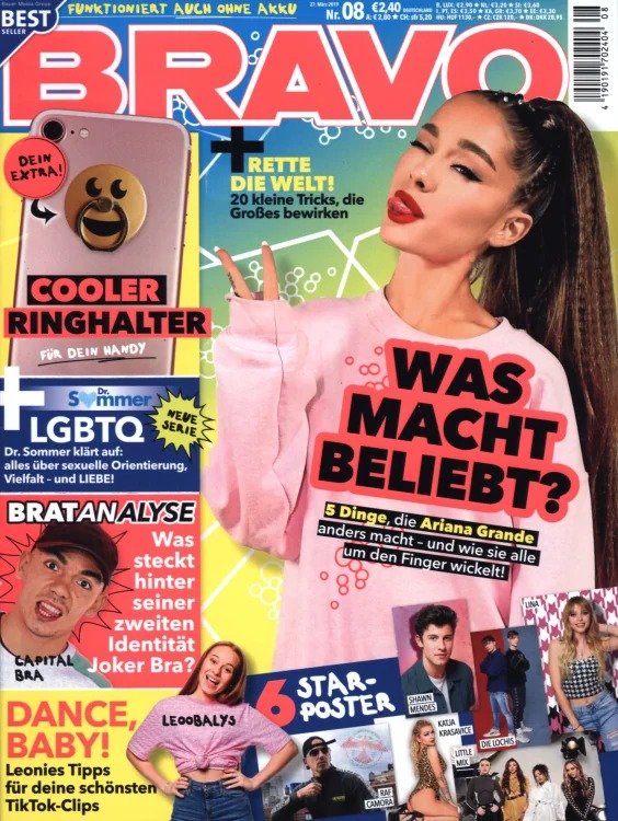 Bravo Lehti Saksa 2019-08 – Pikachu Ash Ketchum – Alkuperäinen painos